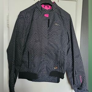 Fox Pink and Black Mesh Jacket